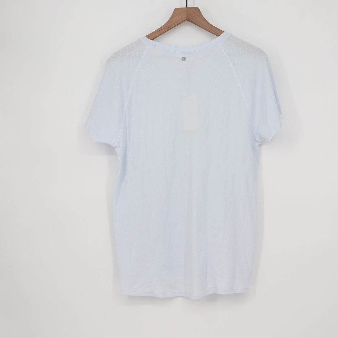 Calia Womens Seamless Tee Light Blue Short Sleeve Athletic Shirt XXL