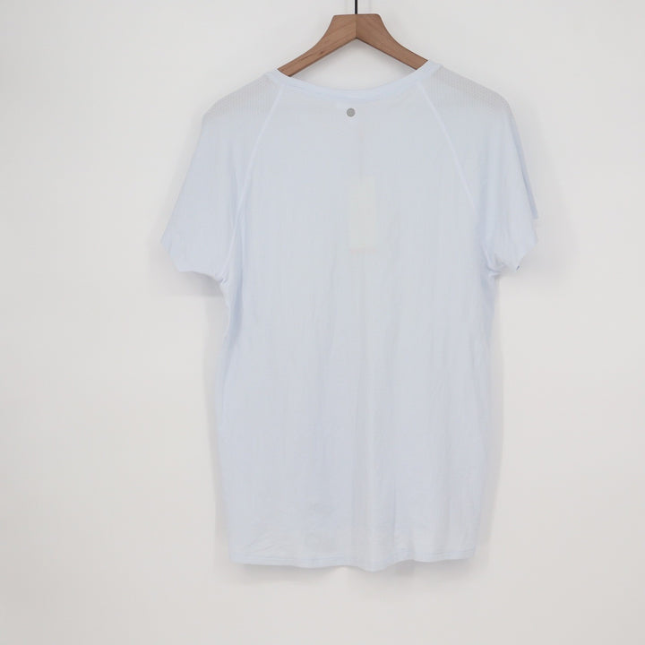 Calia Womens Seamless Tee Light Blue Short Sleeve Athletic Shirt XXL