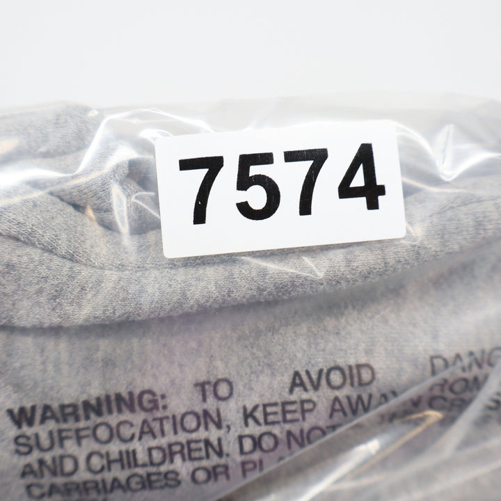 Naked Wardrobe Womens Heather Gray Scoop Neck Sleeveless Bodysuit L