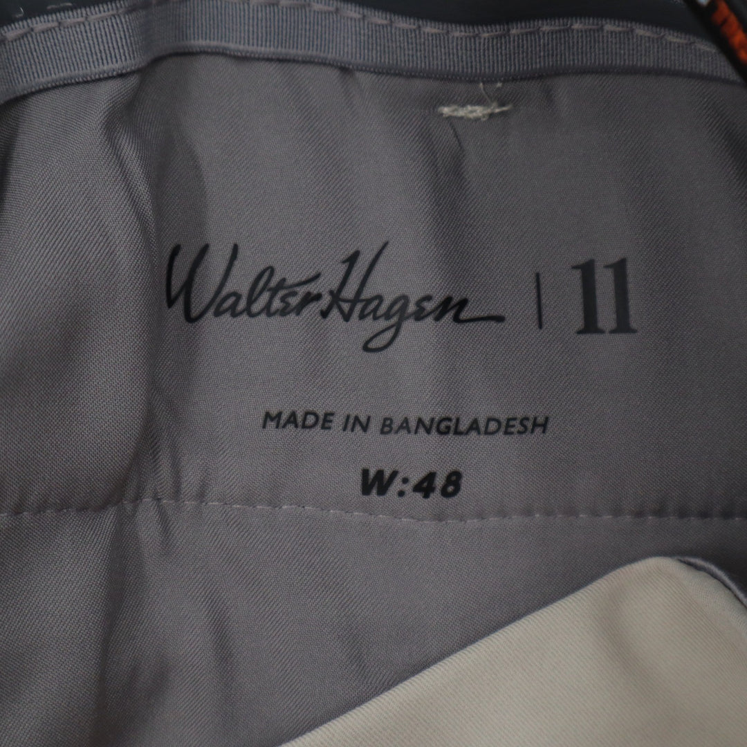 Walter Hagen Mens Perfect 11 Golf Shorts Khaki Beige 48 Flat Front Stretch New