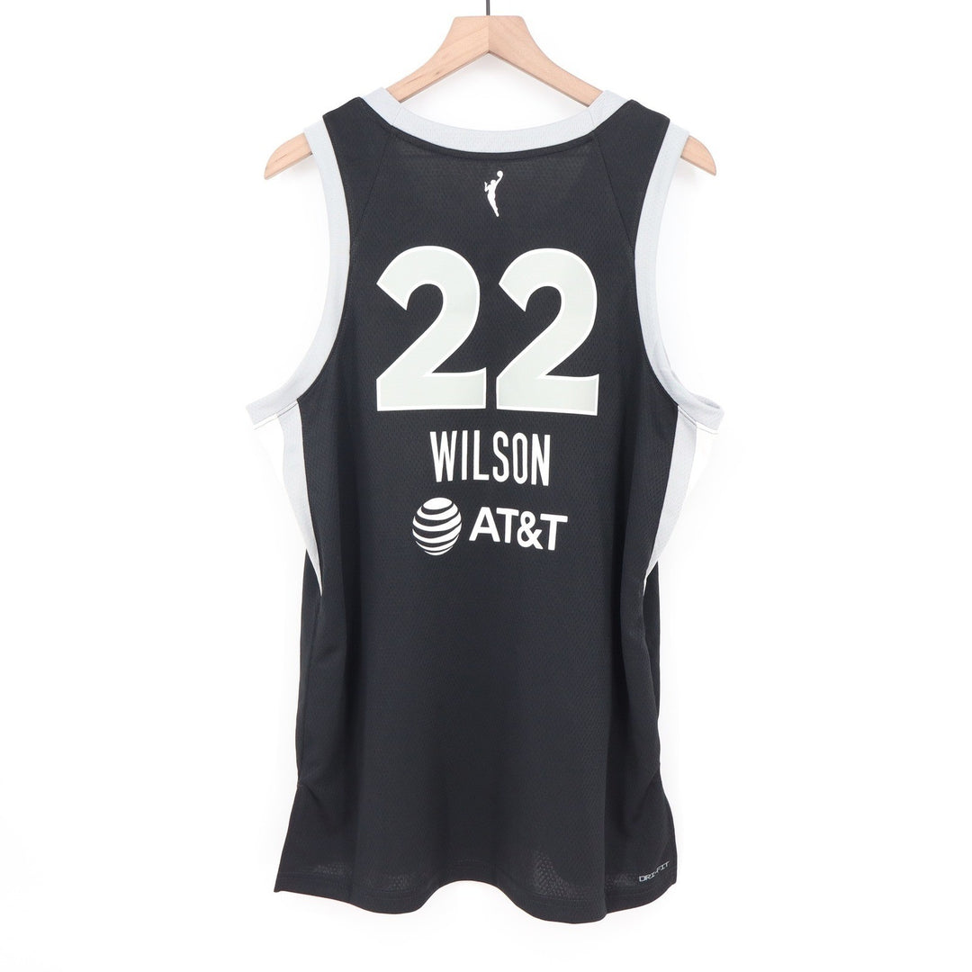 Nike Las Vegas Aces A'ja Wilson 22 Explorer Edition WNBA Jersey Black L