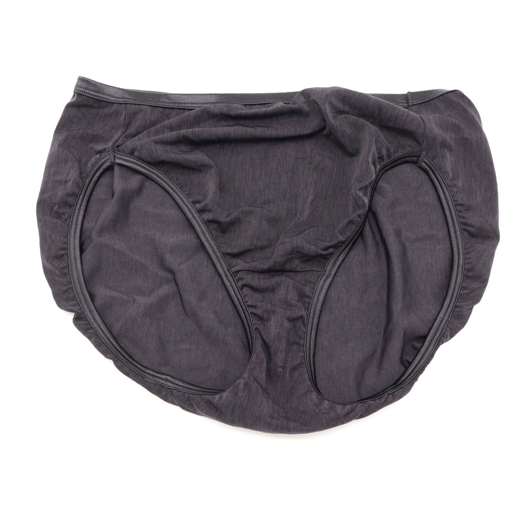 Vanity Fair Illumination Brief Panties Black Size 8 XL High Rise Full Cover
