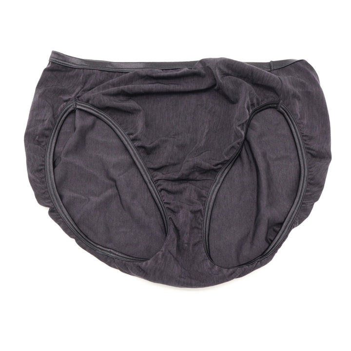 Vanity Fair Illumination Brief Panties Black Size 8 XL High Rise Full Cover