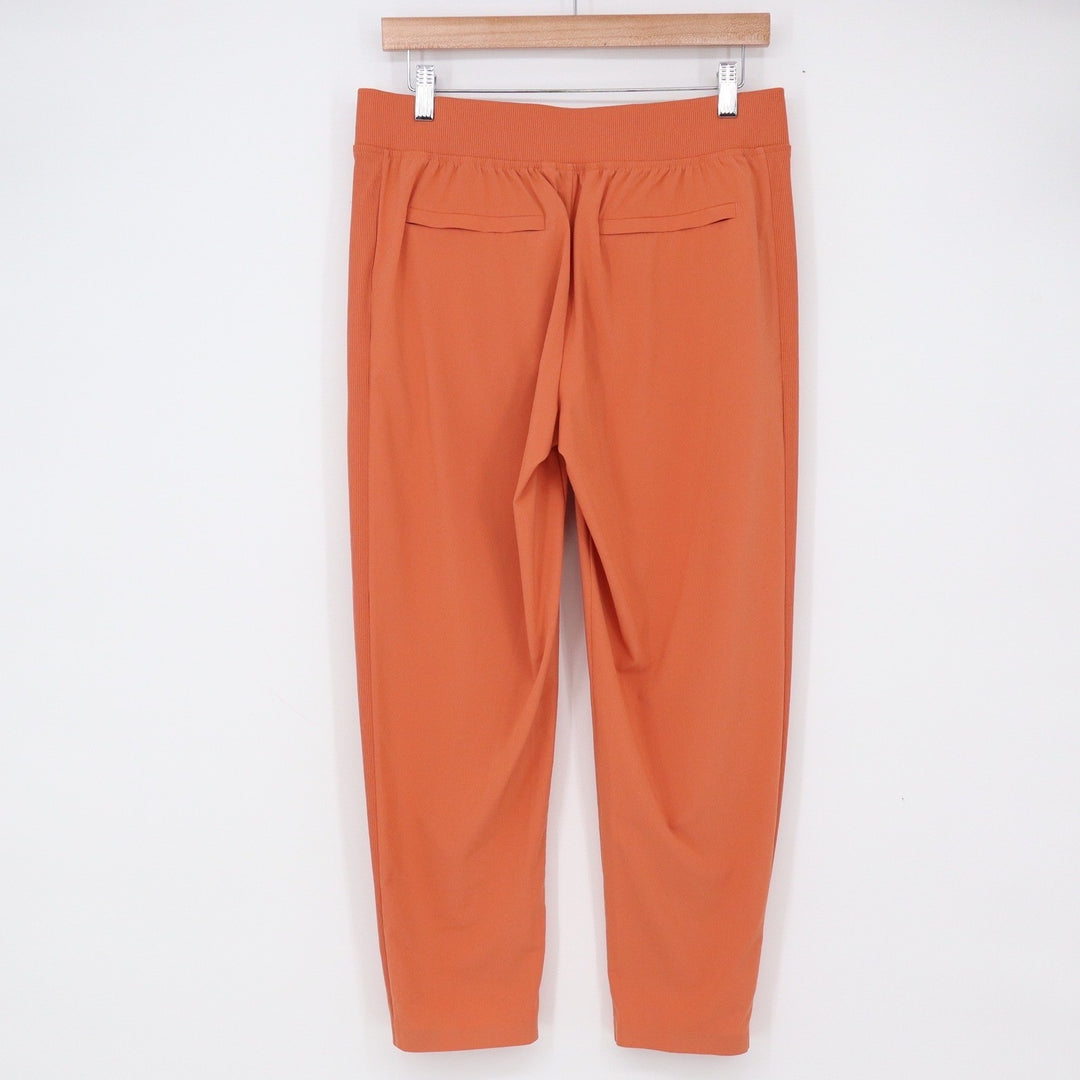 Athleta Pants Womens 8P Brooklyn Ankle Orange Tapered Stretch Excellent