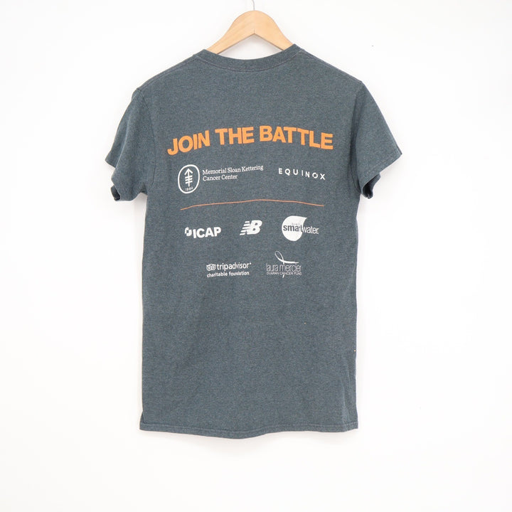 New Balance Cycle for Survival MSK Equinox Graphic T-Shirt Charcoal Grey Small