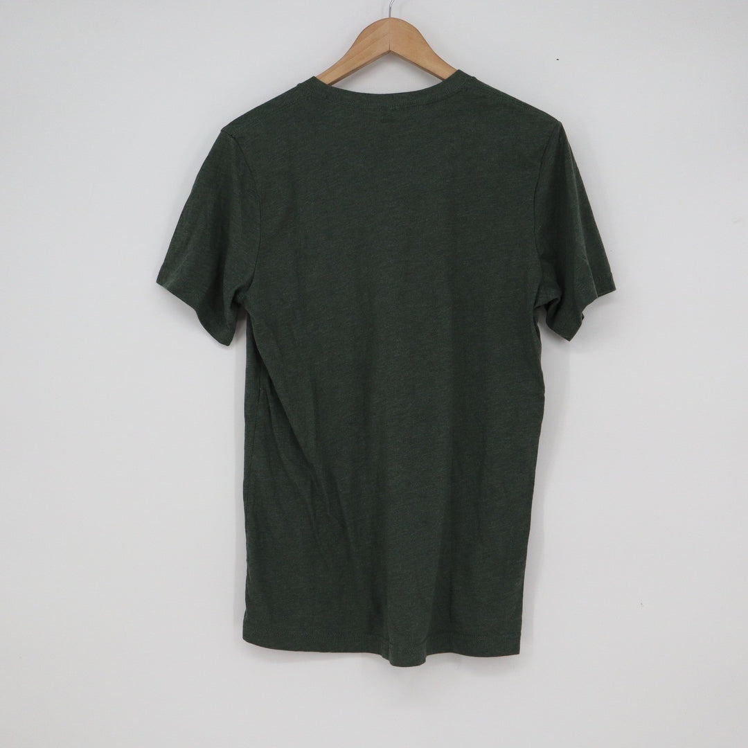 Bella Canvas Rocky Mountain National Park Graphic Tee Heather Green Mens Medium
