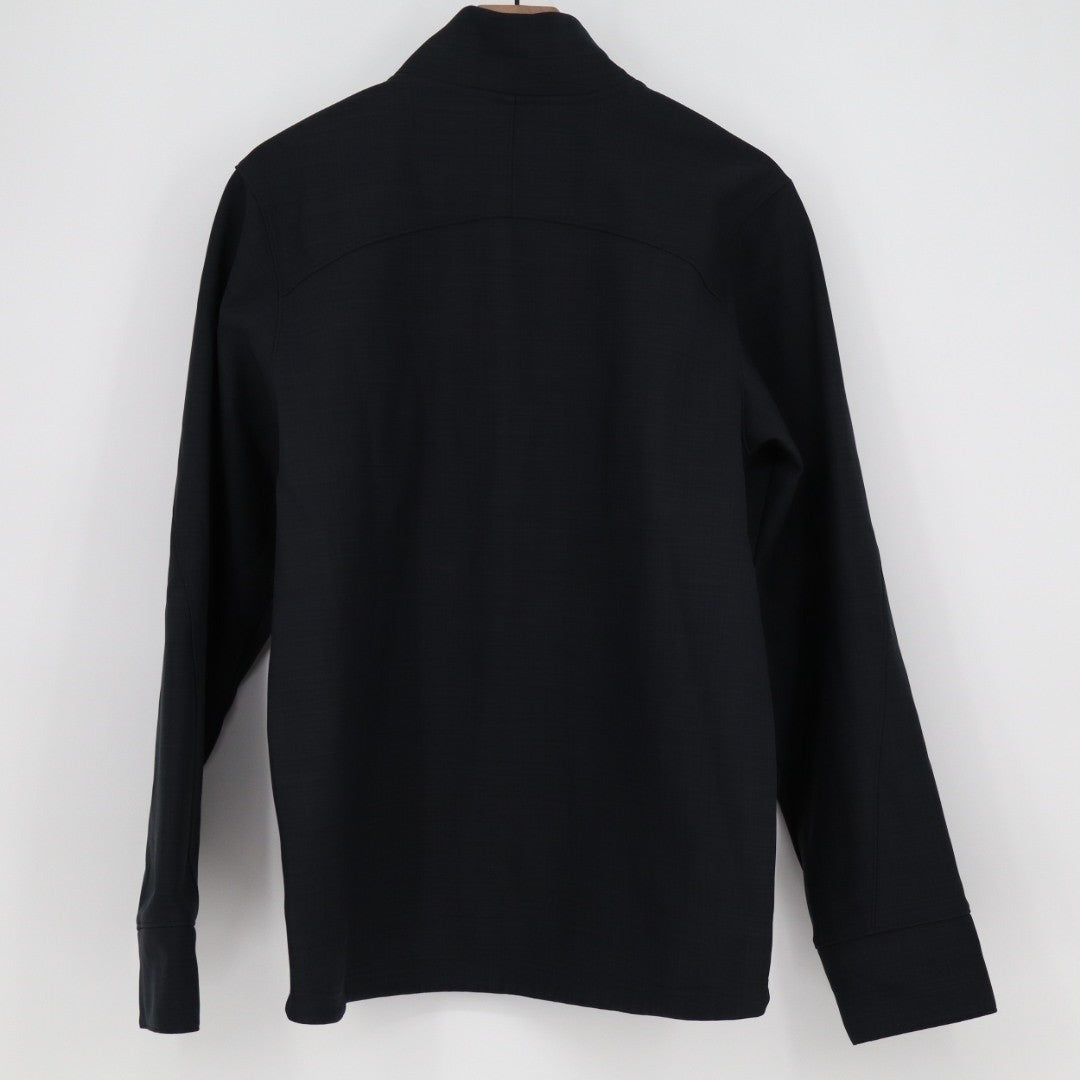 Under Armour Cold Gear PSCOA Track Jacket Men's Medium Black Full Zip Stretch