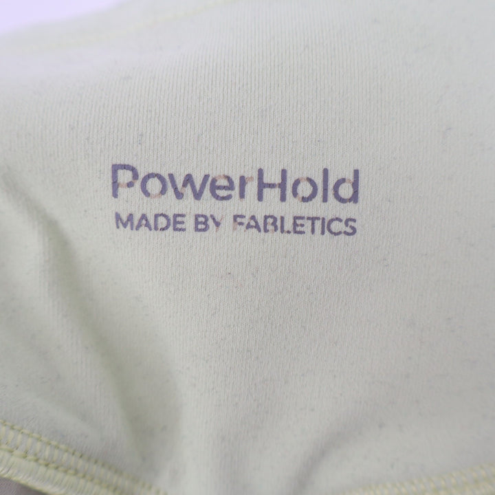 Fabletics PowerHold Athletic Shorts Womens Lime Green High Waist Mid Rise