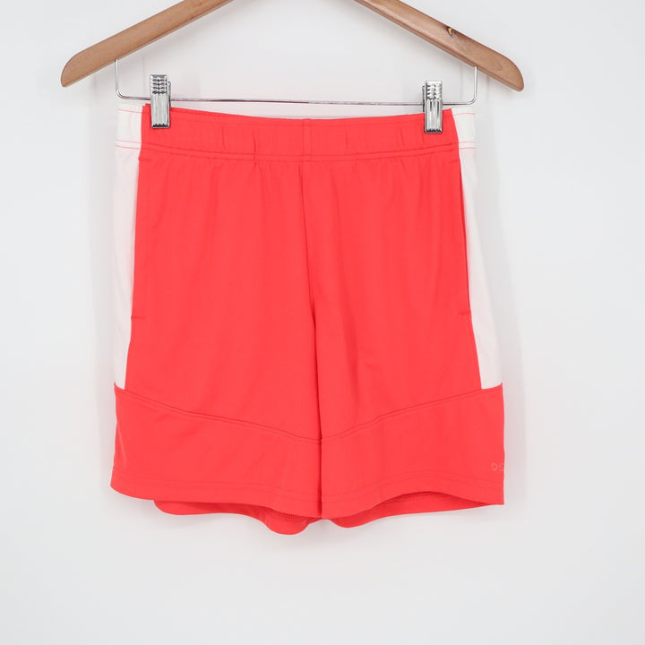 DSG Boys All Sport Short Cabana Coral Pure White L 14-16 NEW