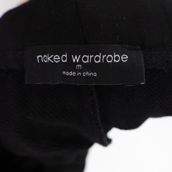 Naked Wardrobe Mens Black Sweatshirt and Joggers 2 Piece Lounge Set M