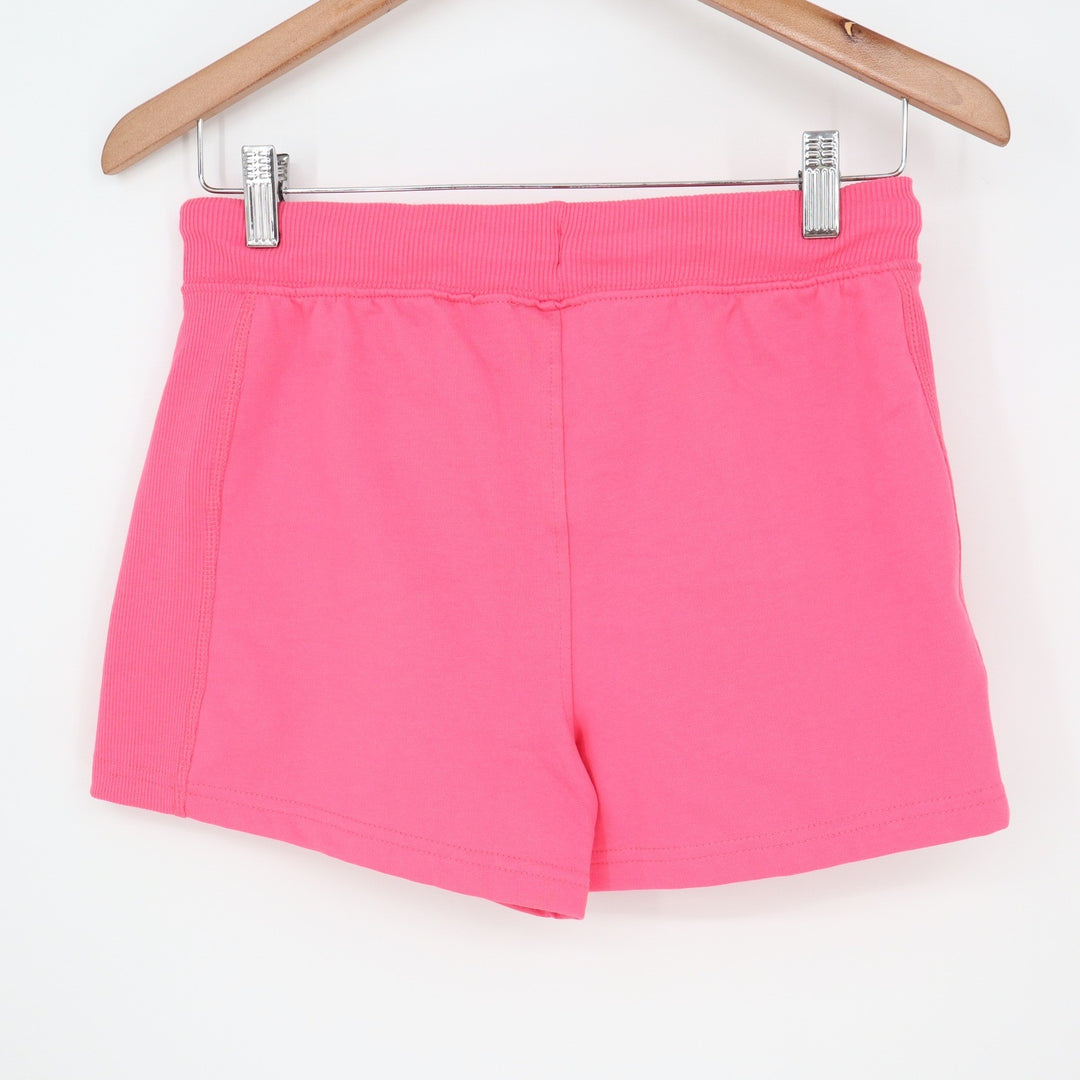 New Balance Girls Dragon Berry Pink Fleece Athletic Shorts L 14/16