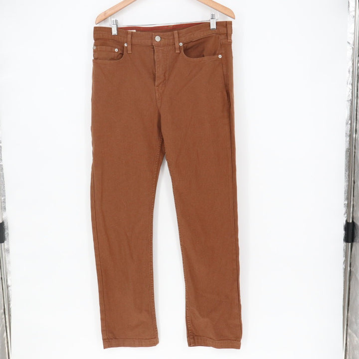 American Giant Roughneck Jeans Mens 32x30 Ruste Canvas Cotton Mid Rise Straight