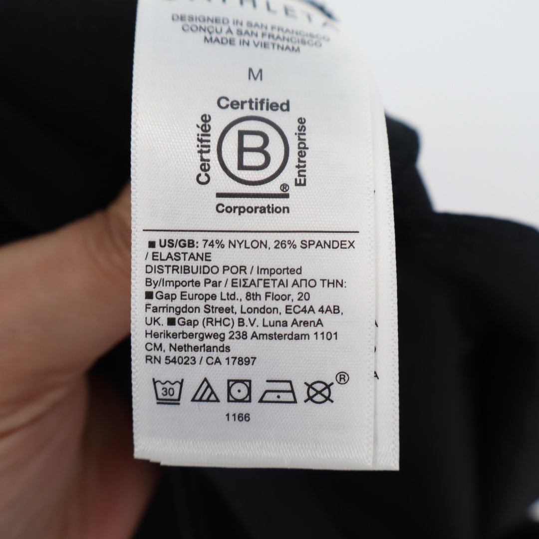 Athleta Delancey Skyline Legging Women Medium Black Stretch High Rise Skinny Leg