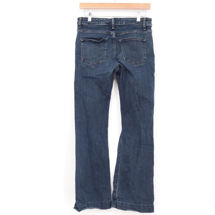 Gap 1969 Modern Flare Jeans Dark Wash Stanton Blue Denim 29s Fall 2013