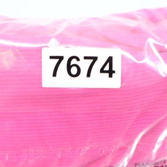 Naked Wardrobe Hot Pink Ribbed Split Hem Leggings XL High Rise Pants