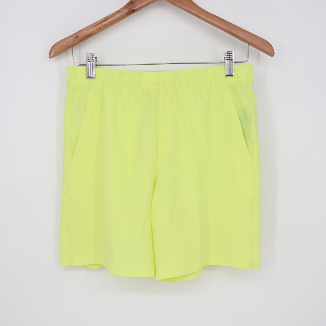 DSG Boys Agility Short Light Lime Neon Yellow Size L 14-16