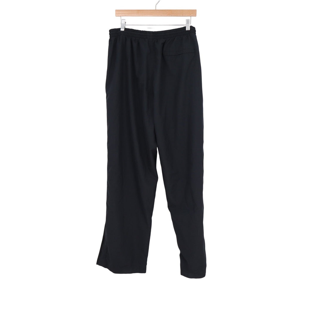 Nike Mens 3XL Black Track Pants Mesh Lined Ankle Zip Athletic Trousers