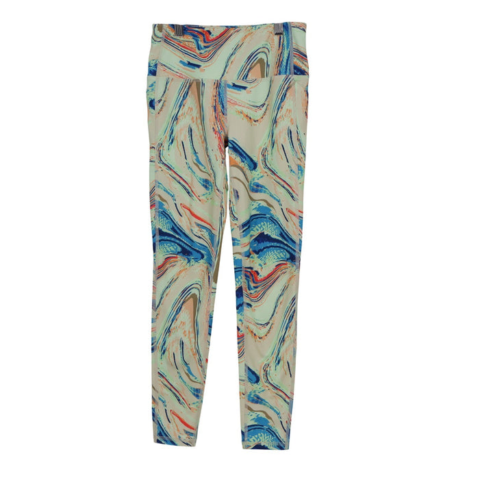 DSG Momentum 7/8 Leggings Womens XS Amped Up Multi Marble Print High Rise Pocket