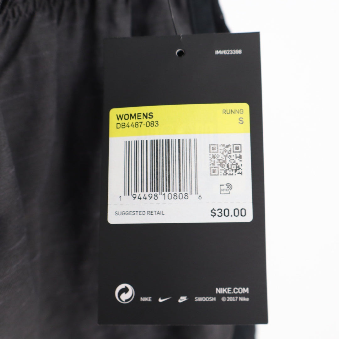 Nike Womens Dri-FIT Tempo Running Shorts Gray Black Small