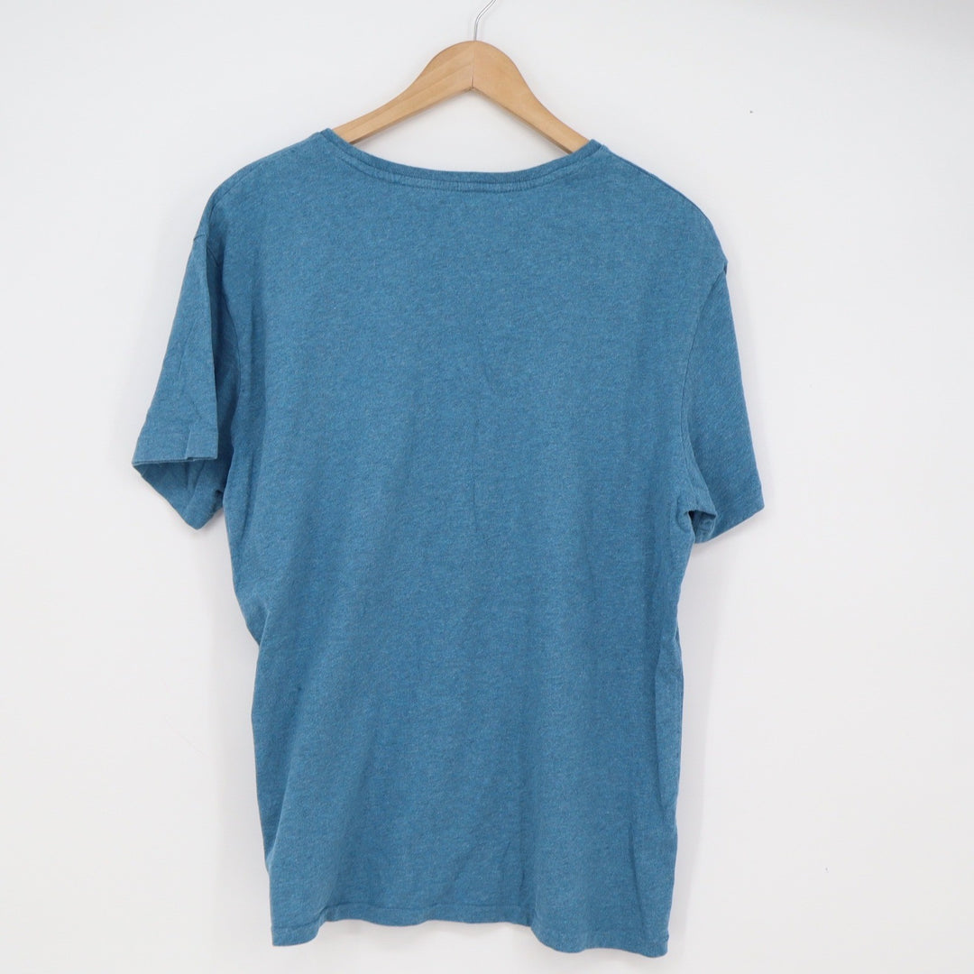 Polo Ralph Lauren T-Shirt Mens XL Classic Fit Blue Embroidered Pony Excellent