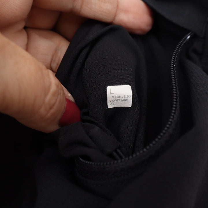 Lululemon Lab Shorts Mens L LT/98 Black Lightweight Zipper Pockets Excellent