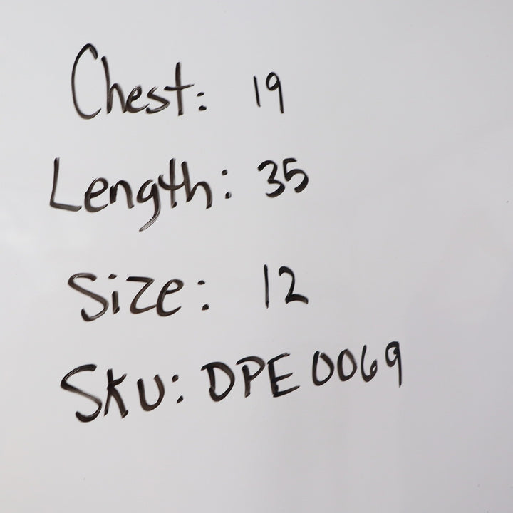 J.Crew Dress Women's 12 Blue Scalloped Ruffle Hem Sleeveless Excellent