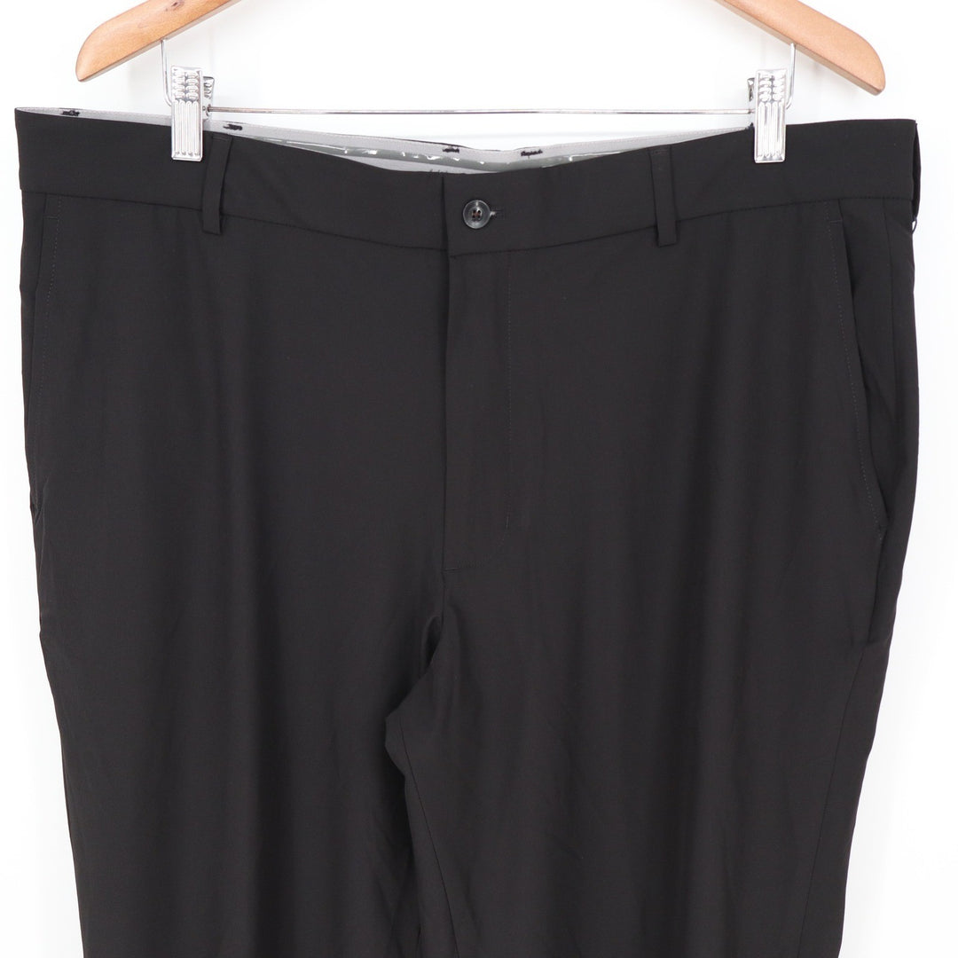 Walter Hagen P11 Performance Pants Mens 38x36 Black Golf Trousers
