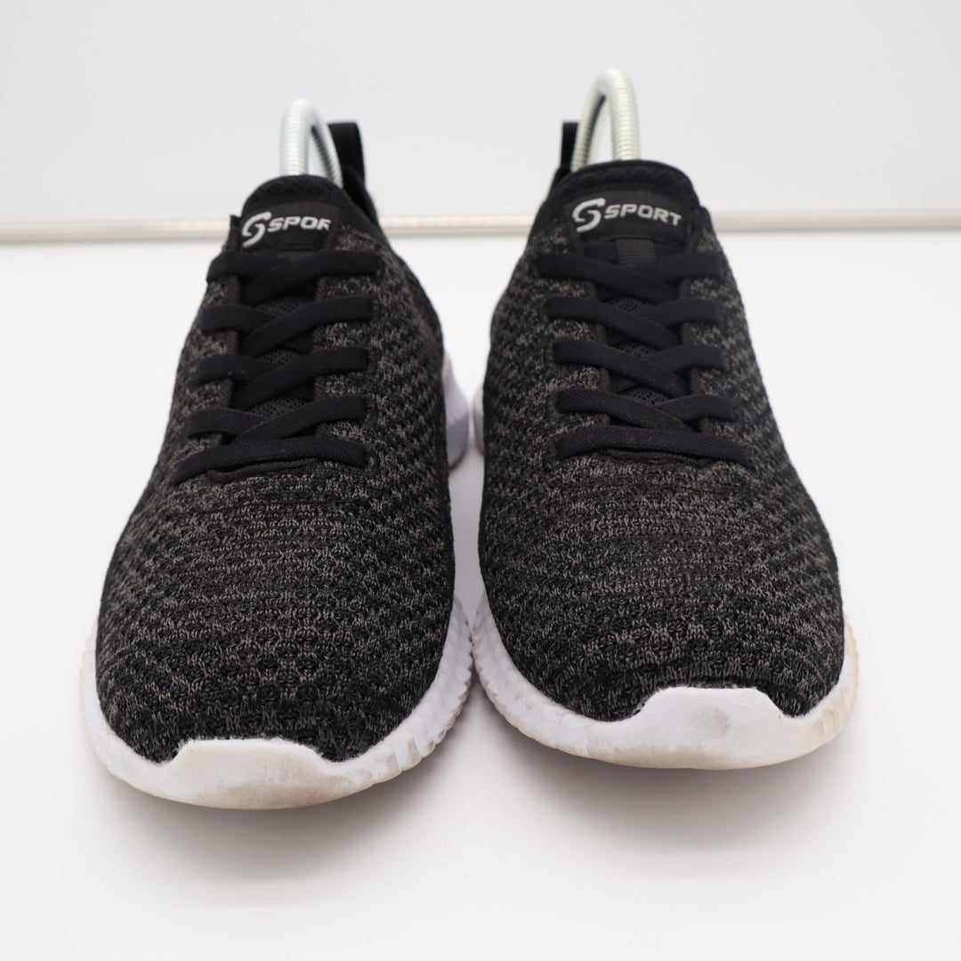 Sport by Skechers Memory Foam F190-2 Sneakers Womens US 8.5 Black Running Shoes
