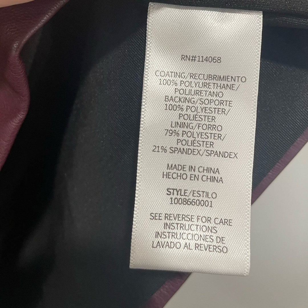 Ashley Park X RTR Voila Vegan Leather Dress Size 2