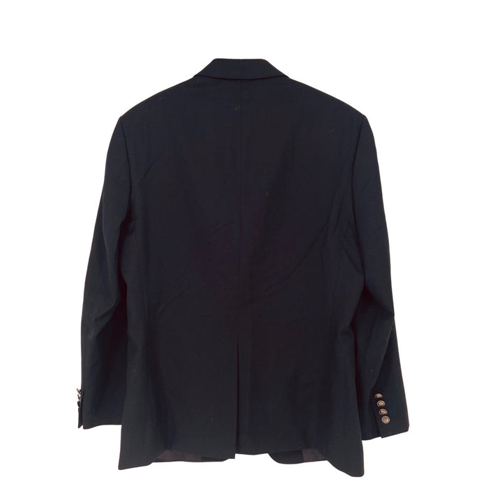 Michael Kors Mens Navy Wool Blend Blazer Jacket Size 38S