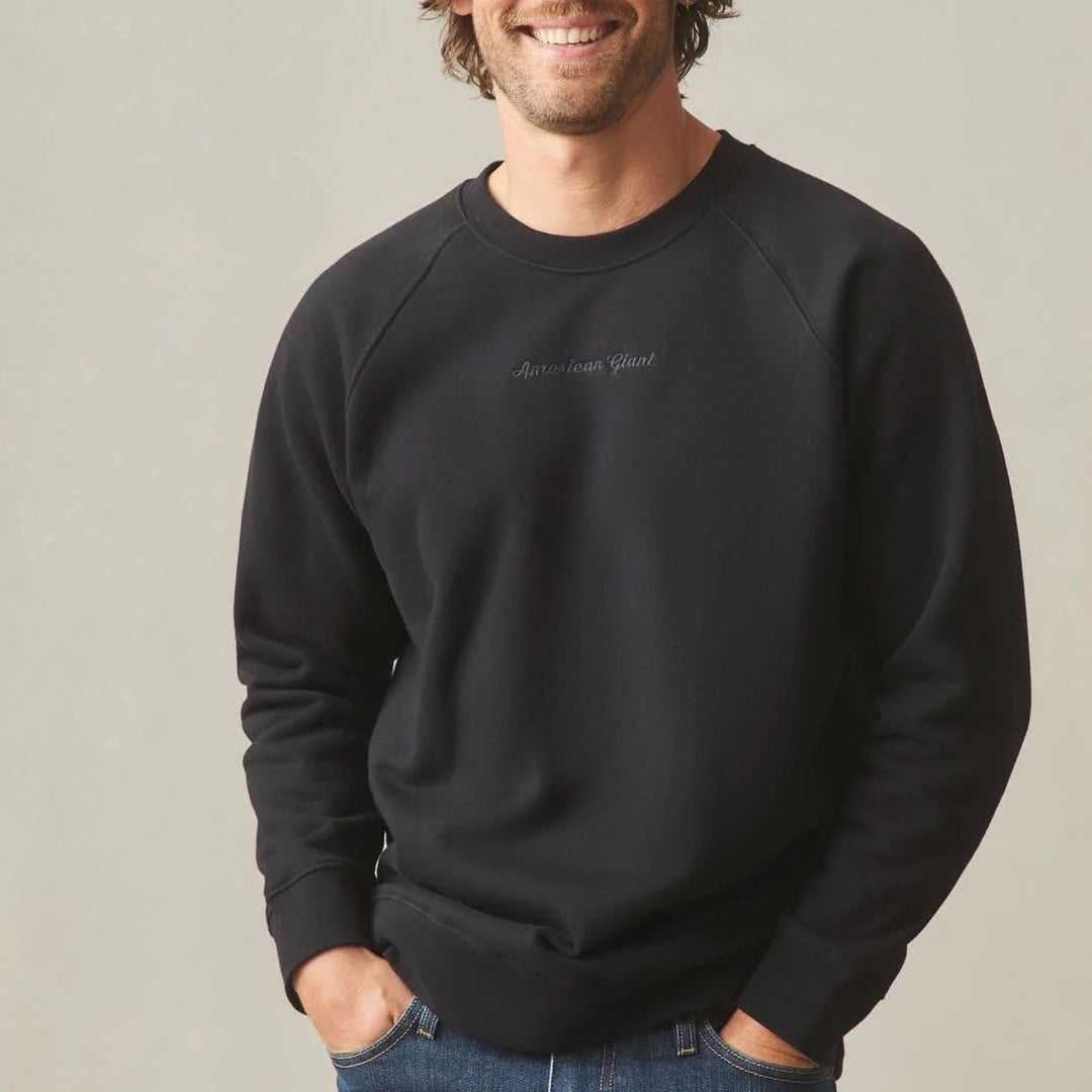American Giant Men's Midweight Crewneck Size S Made in USA
