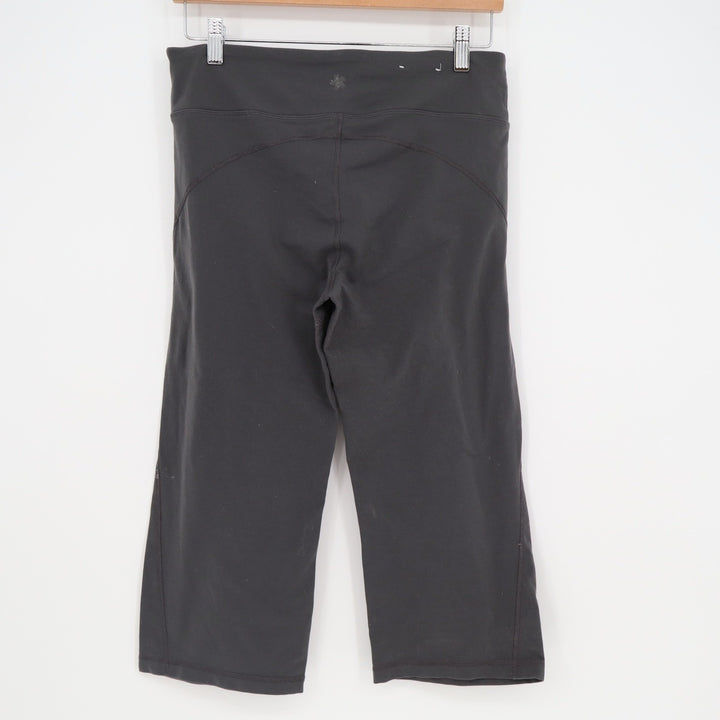 Tek Gear Shapewear Capri Leggings Womens Large Charcoal Gray Active Yoga Pants