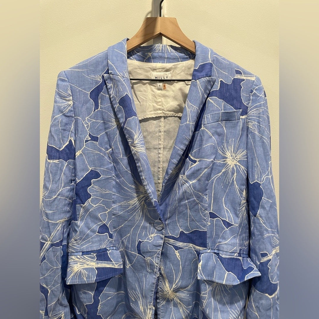 Milly Avery Waterlily Blazer Size 6