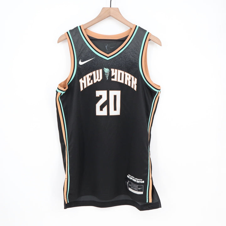 Nike New York Liberty Sabrina Ionescu 20 Explorer Edition Jersey Black