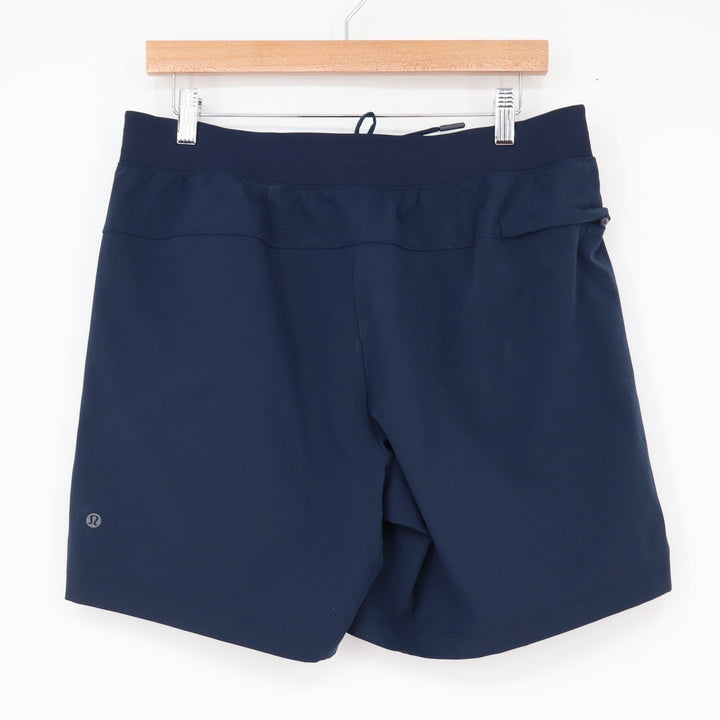 Lululemon Shorts Mens Large Commission Short 7" Warpstreme Navy Excellent