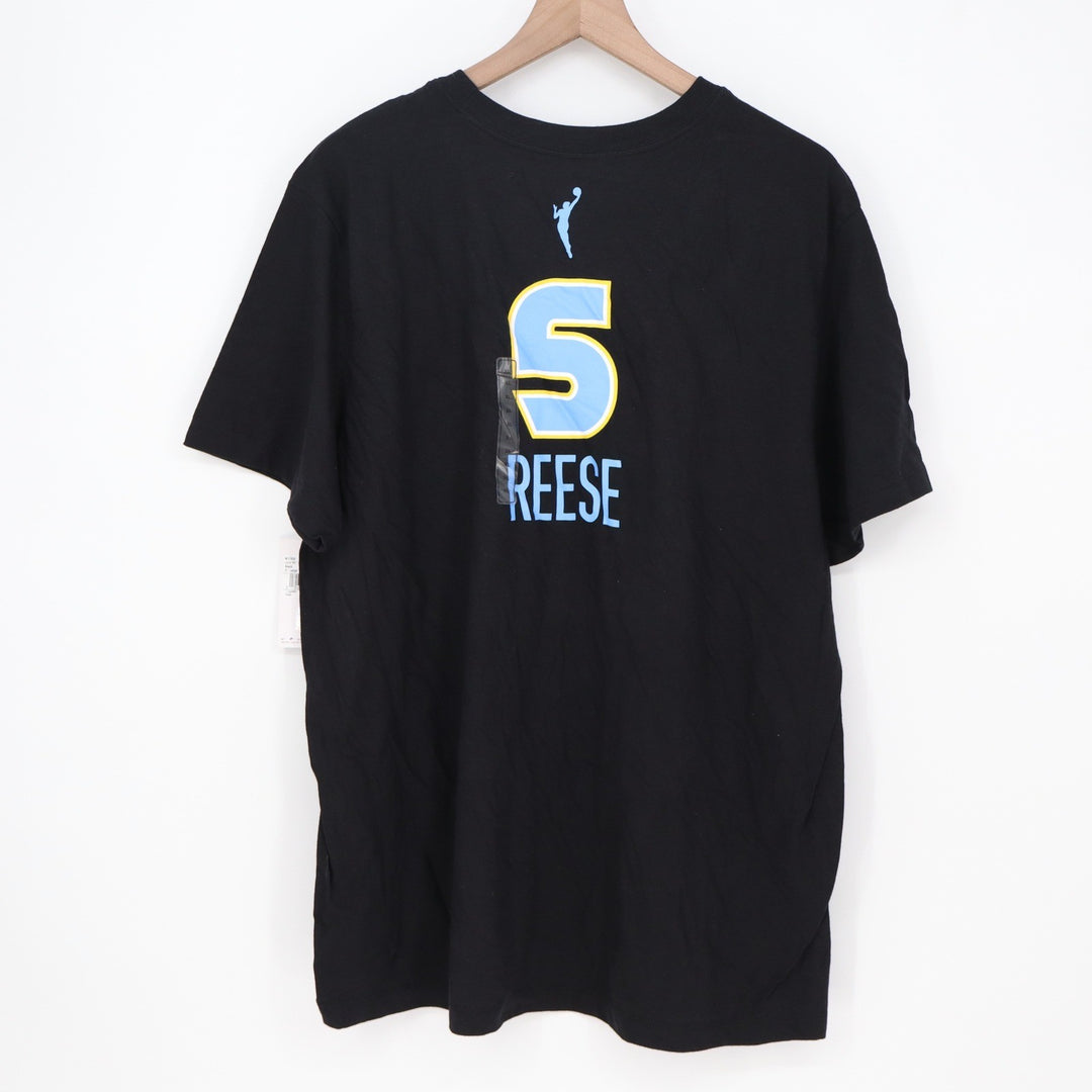 Nike Chicago Sky Angel Reese 5 Explorer Edition Black T-Shirt XL NEW