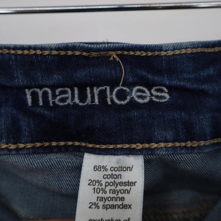 Maurices Dark Wash Skinny Jeans Blue Denim XS Regular