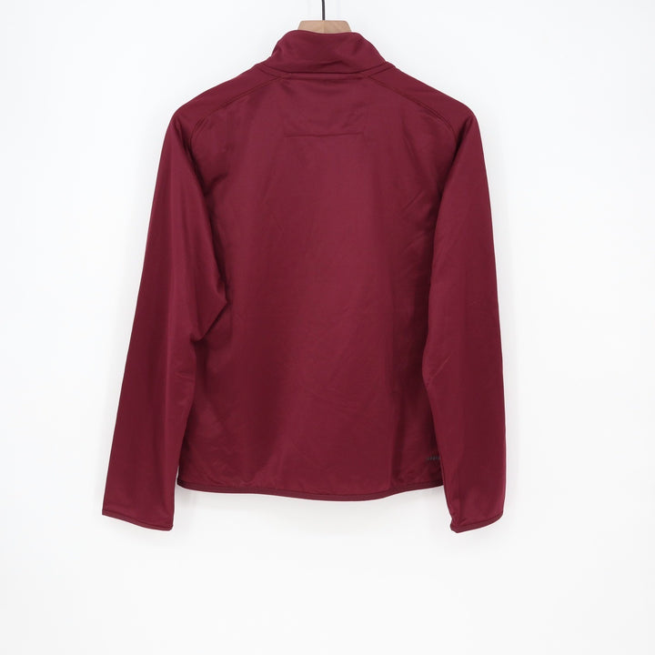 Adidas Boston College Eagles Football Sideline Knit 1/4 Zip Maroon Mens S