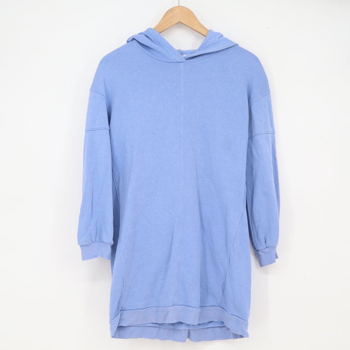 Gap Hoodie Girls XXL Longline Relaxed Periwinkle Blue Center Seam Good
