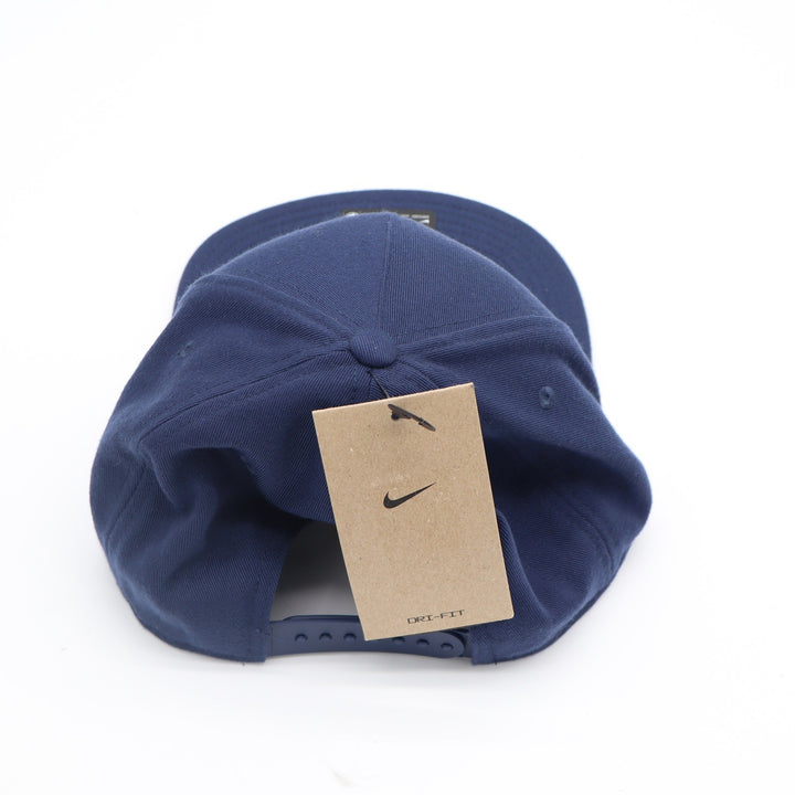 Nike Pro Cap Dri-FIT Snapback Hat Navy Blue White Rope-410 M/L NEW