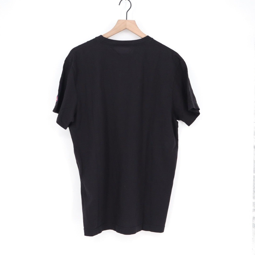 AMERICAN GIANT Mens Black Cotton T Shirt Made in USA Size Large