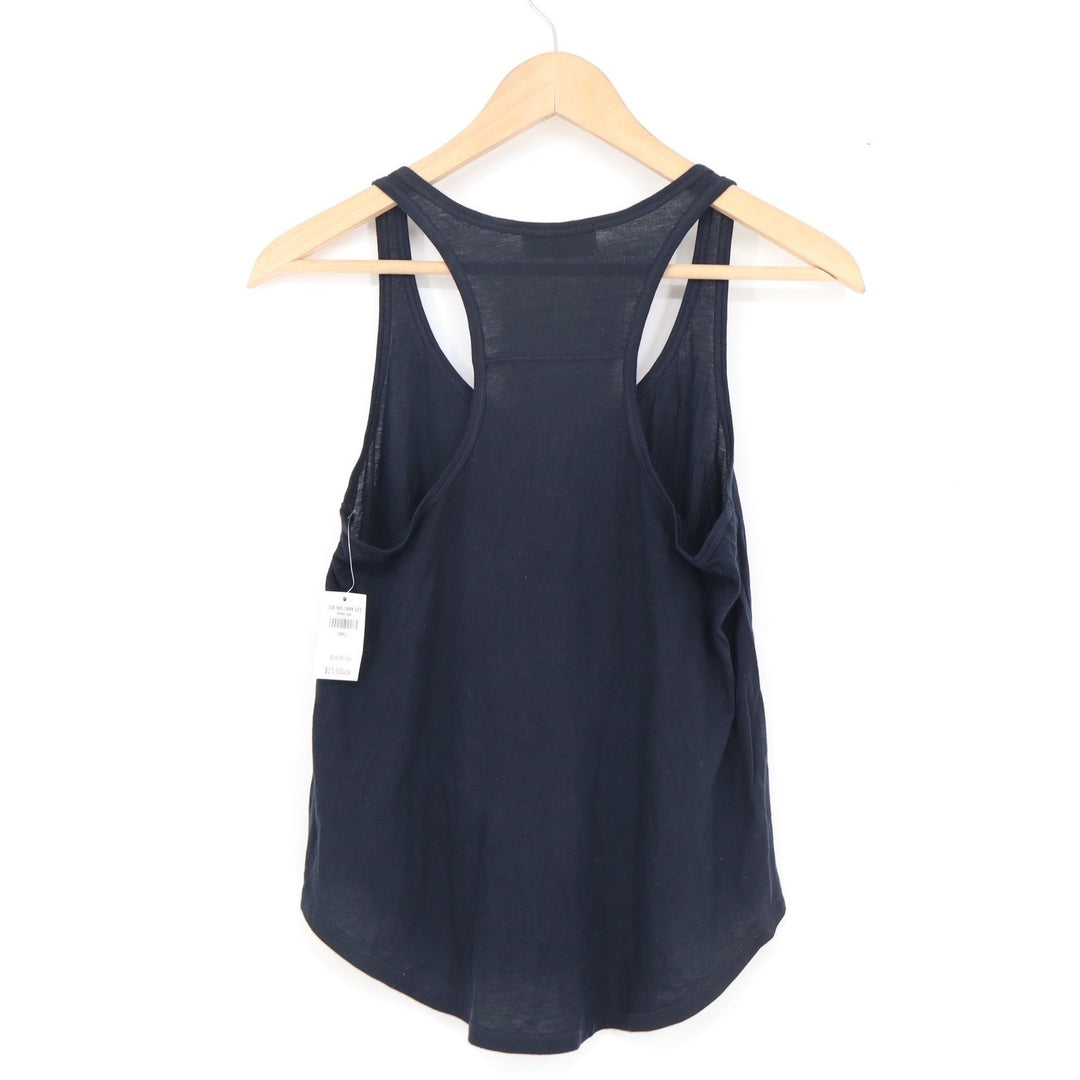 Hollister Womens Navy Blue Racerback Tank Top Small NWT