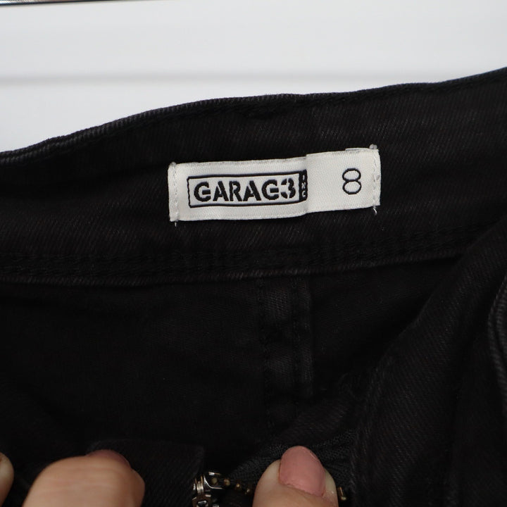 Garage Womens Black Skinny Jeans High Rise Stretch Denim Size 8 Slim Fit Pants