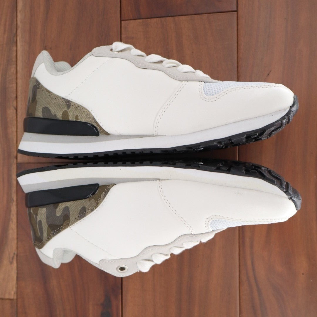 Vintage Havana Star Varda Sneakers Womens 6.5 White Camo Low Top Running Shoes