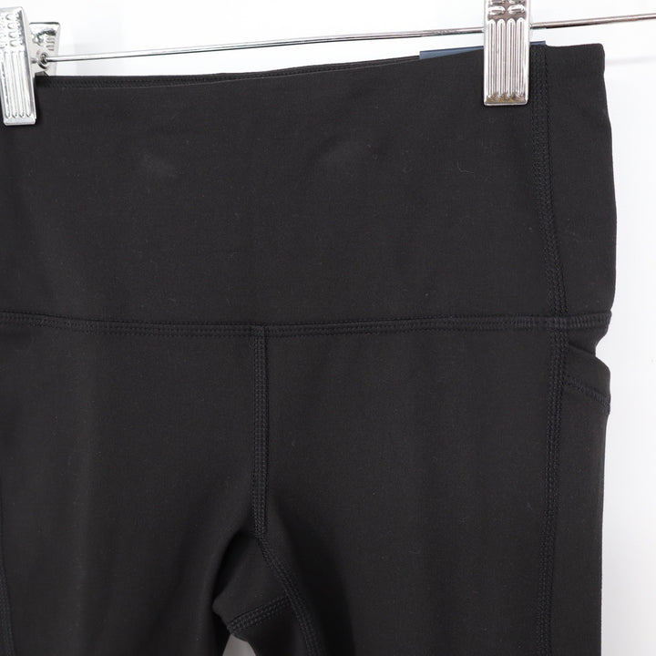 DSG Momentum Crop High Rise Leggings Black XXS DAW12328B Side Pockets NEW