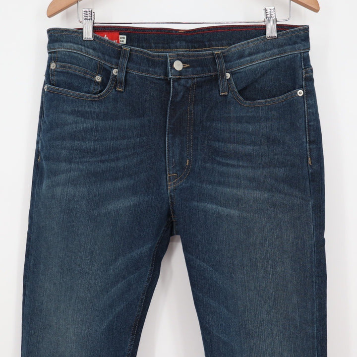 American Giant Dakota Stretch Denim Straight Fit Jeans Dark Wash Mens 32X34
