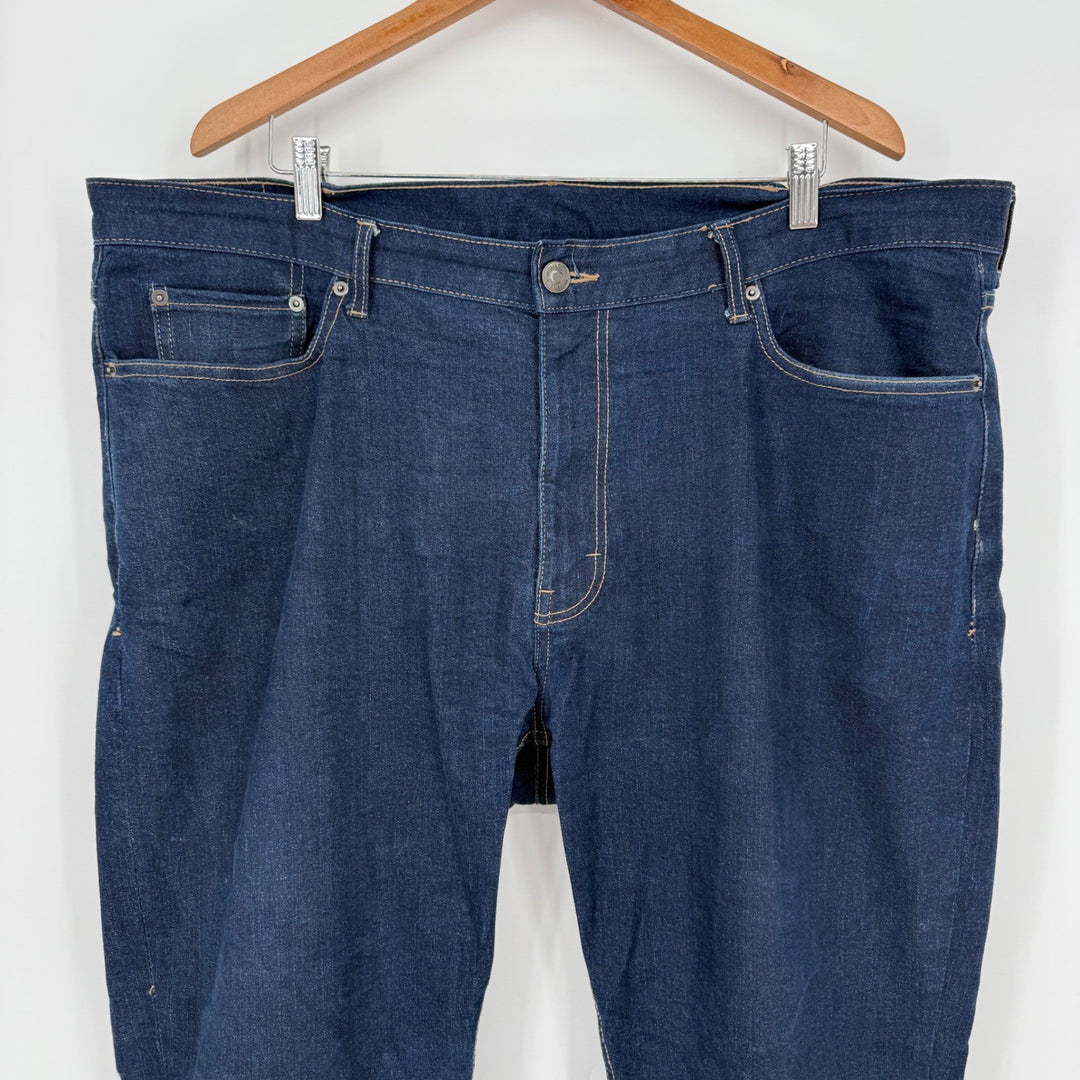 MTailor Dark Wash Straight Leg Jeans Mens Size 44x30 Cotton Spandex