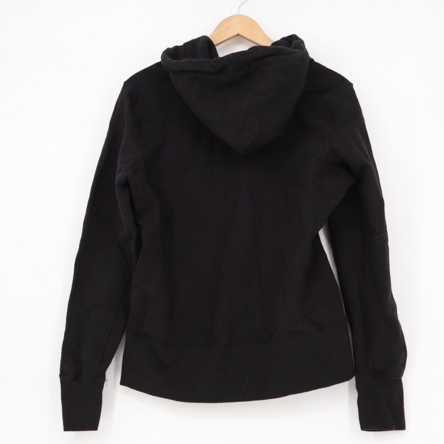 American Giant Womens Black Full Zip Hoodie Sweatshirt Cotton Made in USA Size S