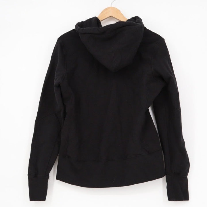 American Giant Womens Black Full Zip Hoodie Sweatshirt Cotton Made in USA Size S