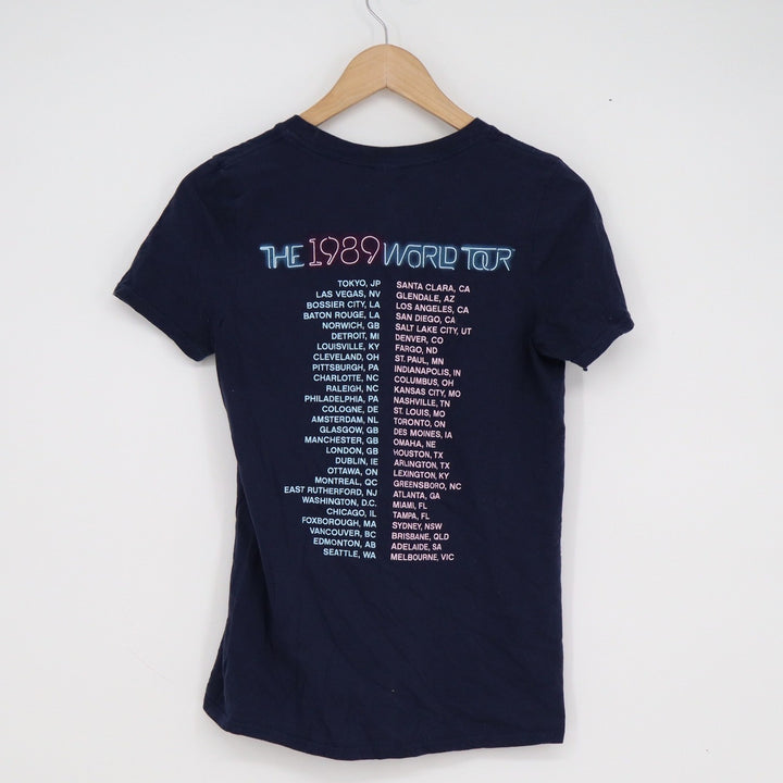 Taylor Swift 1989 World Tour T-Shirt Navy Blue Small Concert Merch Gildan